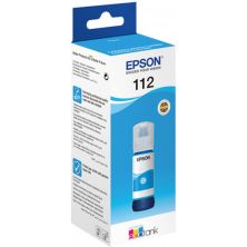 Контейнер с чернилами Epson 112 EcoTank Pigment Cyan ink (C13T06C24A)