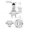 Автолампа Philips галогенова 55W (12972 VP C2) - Зображення 2