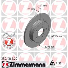 Гальмівний диск ZIMMERMANN 250.1366.20