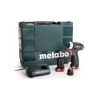 Шуруповерт Metabo PowerMaxxBS, 10.8 В, 2х2.0Аг, кейс (600080500) - Изображение 2