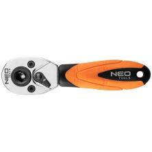 Трещотка Neo Tools 1/4, 105 мм, CrV, 72 зубца (08-501)