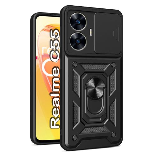 Чехол для мобильного телефона BeCover Military Realme C55 Black (709173)