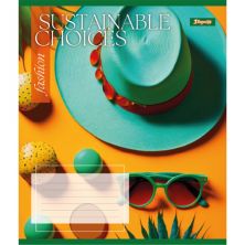 Тетрадь 1 вересня А5 Sustainable choices 60 листов, линия (766752)