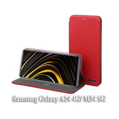 Чохол до мобільного телефона BeCover Exclusive Samsung Galaxy A24 4G SM-A245 Burgundy Red (709785)