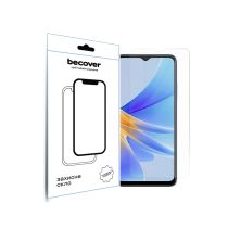 Скло захисне BeCover Oppo A17/A17k 4G 3D Crystal Clear Glass (709775)