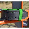 Атлетичний пояс MadMax MFB-302 Quick Release Belt шкіряний Black/Green L (MFB-302_L) - Зображення 3