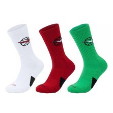 Шкарпетки Nike Crew Everyday Bball 3pr DA2123-909 46-50 3 пари Білий/Зелений/Червоний (195241052441)