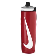 Бутылка для воды Nike Refuel Bottle 24 OZ червоний, чорний, білий 709 мл N.100.7666.692.24 (887791744975)