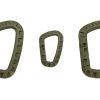 Карабін туристичний Tramp Набір 3 шт пластикових Green (UTRA-304-green) - Зображення 2