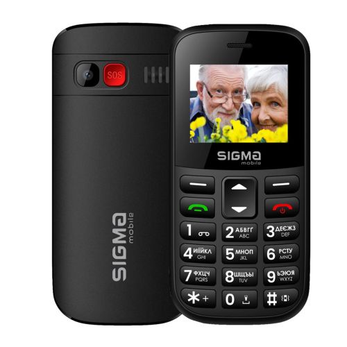 Мобильный телефон Sigma Comfort 50 EASY TYPE-C Black (4827798585214)