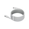 Дата кабель USB 2.0 AM to USB-C Simple WisdomKit (2PCS) 1.5m 5A white Baseus (TZCATZJ-02) - Изображение 2