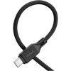 Дата кабель USB 2.0 AM to Micro 5P 1.0m Cool silicone X90 black HOCO (6931474788429) - Зображення 2