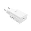 Зарядний пристрій XO L126 20W USB-C PD White (L126_White) - Зображення 1