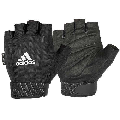 Рукавички для фітнесу Adidas Essential Adjustable Gloves ADGB-12424 чорний M (885652014984)