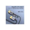 Кабель мультимедийный HDMI to HDMI 1.5m v2.1 grey Promate (primelink8k-150.grey) - Изображение 2