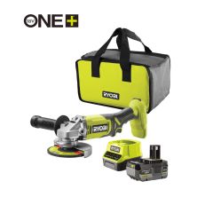 Шлифовальная машина Ryobi ONE+ RAG18125-1C40S 125мм, 18V, 1х4А·час 9000об/мин, сумка (5133005643) Шлифовальная машина Ryobi ONE+ RAG18125-1C40S 125мм, 18V, 1х4А·час 9000об/мин, сумка (5133005643)