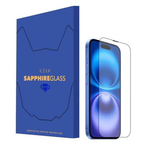 Стекло защитное iLera Sapphire Ultra + Glass iPhone 16 Plus | 15 Plus (ILSPDL16PL)