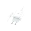 Зарядний пристрій HOCO C104A USB-C PD20W + cable USB-C to USB-C white (6931474782915) - Зображення 2