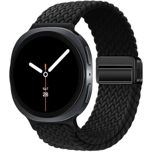 Ремешок для смарт-часов Armorstandart Braided Solo Loop для Samsung Watch 8 / 8 Classic (20x113 mm) Black (ARM87352)