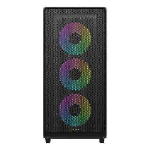 Корпус OCYPUS GAMMA C60 BK ARGB (GAMMA-C60-BKG400XX-GL)