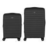 Набір валіз 2E Aero (M+S), чорні (2E-SPP-AERO-SET2-BK) - Зображення 1