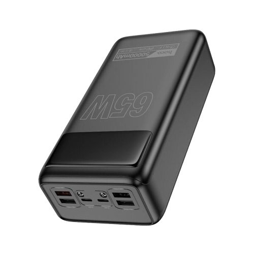 Батарея универсальная HOCO 50000mAh Apollo PD/65W QC/3.0 Black (DB81A / 714725)