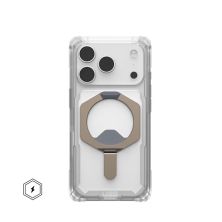 Чохол до мобільного телефона UAG Plasma XTE MagSafe iPhone 17 Pro Clear/Titanium (114527114G36)