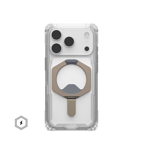 Чехол для мобильного телефона UAG Plasma XTE MagSafe iPhone 17 Pro Clear/Titanium (114527114G36)