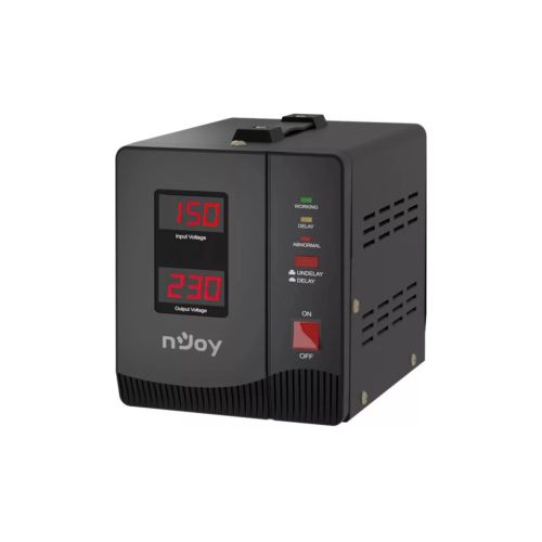 Стабилизатор напряжения nJoy Alvis 2000 (AVRL-20002AL-CS01B) AVR, 2 розетки (Alvis 2000)