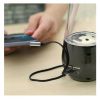 Кабель мультимедійний 3.5mm M to 3.5mm M 2.0m 90° corner black Ugreen (UGR-10599) - Зображення 3