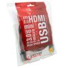 Кабель мультимедійний HDMI to HDMI 1.5m Extradigital (KBH1633) - Зображення 4