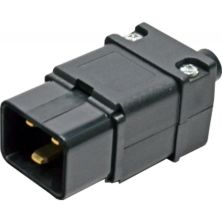 Вилка Kingda разборная C20, 16A (KD-C20)