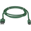 Дата кабель USB 2.0 AM to Type-C 1.0m USB09-03T PRO green Defender (87816) - Зображення 1