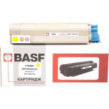 Тонер-картридж BASF OKI C5650/5750 Yellow 43872305/43872321 (KT-C5650Y)