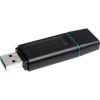 USB флеш накопичувач Kingston 64GB DataTraveler Exodia Black/Teal USB 3.2 (DTX/64GB) - Зображення 3