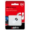 USB флеш накопитель AddLink 64GB U30 Silver USB 2.0 (ad64GBU30S2) - Изображение 1