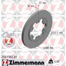 Гальмівний диск ZIMMERMANN 250.1382.20