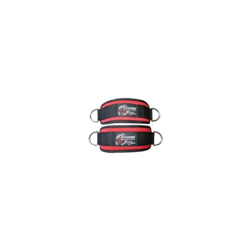 Манжета для тяги Power System Ankle Strap PS-3410 (PS-3410_Black_Red)