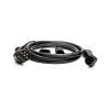 Зарядний кабель для електромобіля HiSmart Type 2, 32A, 22кВт, 3 фазный, 5м (EV200023) - Зображення 1