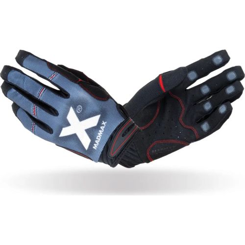 Перчатки для фитнеса MadMax MXG-102 X Gloves Black/Grey/White L (MXG-102-GRY_L)