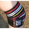 Бинт для спорта MadMax на коліна Knee Wraps Black (MFA-292-U) - Изображение 3
