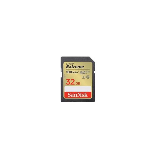 Карта памяти SanDisk 32GB SD class 10 UHS-I Extreme (SDSDXVT-032G-GNCIN)