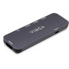 Концентратор Vinga USB-C 3.1 to HDMI+3xUSB3.0+PD100W+USB-C foldable cable (VHYC6FC) - Зображення 1