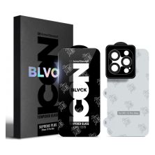 Скло захисне Armorstandart Supreme Set Black Icon Apple iPhone 15 Pro Max (ARM74188)