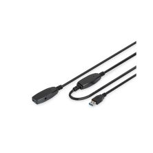 Дата кабель USB 3.0 AM/AF 10.0m Active Cable Digitus (DA-73105)