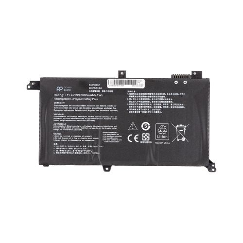 Аккумулятор для ноутбука ASUS VivoBook S14 S43 (B31N1732) 11.4V 3600mAh PowerPlant (NB431779)