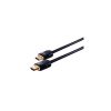 Кабель мультимедійний HDMI to HDMI 1.0m CBL-H300-010 Premium 4K 30AWG Cypress (CBL-H300-010) - Зображення 1