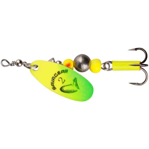 Блесна Savage Gear Caviar Spinner #2 6.0g 07-Fluo Yellow/Chartreuse (1854.07.79)