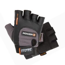 Рукавички для фітнесу Power System PS-2500 Power Plus Black/Grey XXL (PS-2500_2XL_Black-grey)