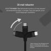 Дата кабель USB 2.0 AM to Type-C 3.0m 15W Black Belkin (CAB008BT3MBK) - Изображение 2